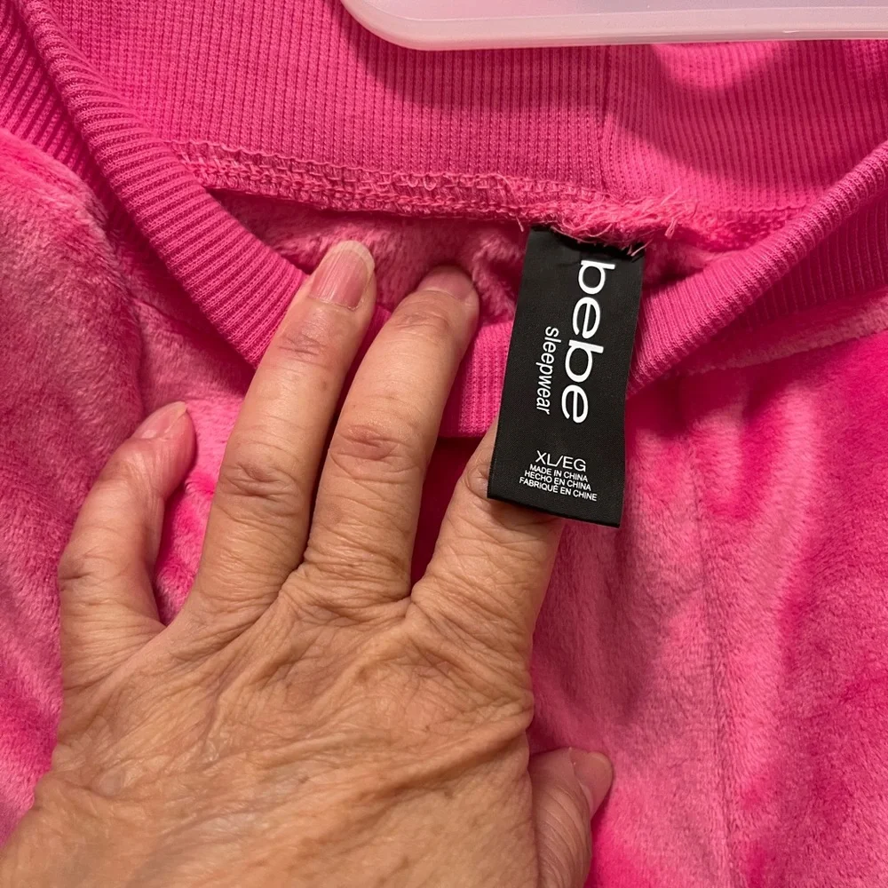 NWT Bebe Pink Sleepwear Set - Picture 5 of 6